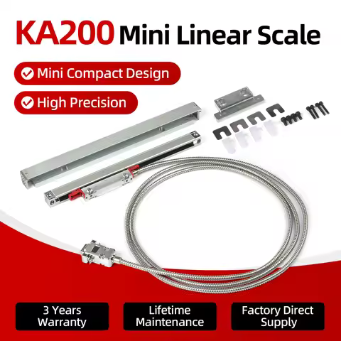 Professional Linear Grating KA 200 Mini Type 30 360mm Length Small Installation Space CNC Machine To