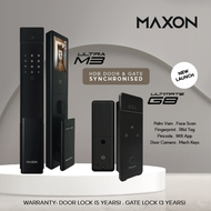 MAXON M3 ULTRA DOOR VIEWER WIFI DIGITAL DOOR LOCK + GATE LOCK G8 G5 BUNDLE