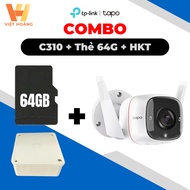 [Combo-3M] TP-Link Tapo C310 Camera (3M) + 64G Card + Outdoor Camera Technical Box