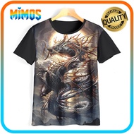 3D Kids Animal Dragon T-Shirt 3D Dragon Dragon Top N3D-08 For Ages 1-12 Years