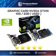 MIX BRAND GRAPHIC CARD NVIDIA GT610 GT1030 1GB 2GB TOWER SIZE ATX FOR BASIC USAGE CHEAP GPU