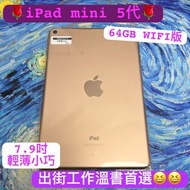 (電子之家，✨聖誕優惠價✨超抵用mini機/強大性能，手感輕巧/7.9吋/mini機/帶出街超方便🤩/iPad mini 5/WIFI版/64gb/超高質玫瑰金色🌹）