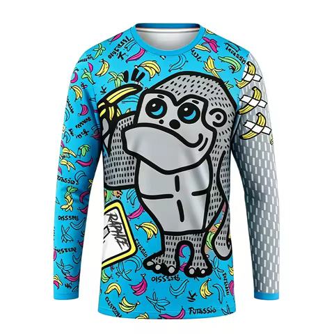 2026 Cycling Jersey UV Protection Mountain Bike T-Shirt MTB Cycling Jersey Off-road BMX Motocross Cy