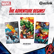 Exclusive DC Marvel Avengers Generic Comics Captain America Thor Hulk Ironman EZ-Link Card / Charm