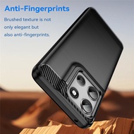 Motorola G56 G15 G05 G86 G75 G67 G77 G35 G85 G54 Soft Silicone Carbon Fiber Mobile Cover Light Weigh