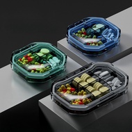 7 Days Compartment Pill Box Clamshell Portable Medicine Storage Box