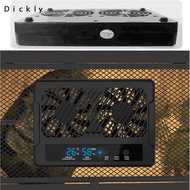 [Dickly] Temperature Humidity Control Fan with High Temp Alarm for Reptile Tank Dehumidifier Breedin