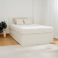 Koncept Furniture เตียง 3.5 ฟุต KC-PLAY รุ่น BOGO สีขาว (110x200x85 ซม.)