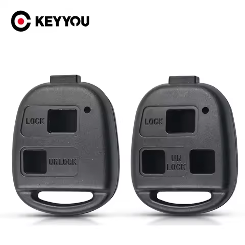 KEYYOU 2/3 Buttons Remote Key Shell Without Blade Case For Lexus RX300 RX350 RX400h SC430 GX470 LS40