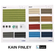 Kain Finley - Kain Sofa Kursi Mebel Furniture Motif Kotak