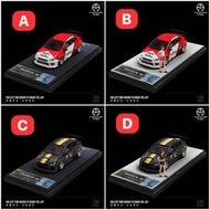 Time Micro TM 1:64合金模型！WRX STI改裝版， VA版2014。Marlboro萬寶路 / JPS黑金