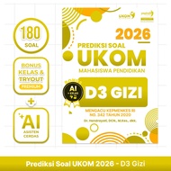 Buku UKOM Academy Soal UKOM D3 Gizi 2026