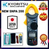 KYORITSU รุ่น KEW SNAP-200 (แท้) JAPAN 100% 400A/AC คลิปแอมป์ มิเตอร์ดิจิตอล KYORITSU MADE IN JAPAN 