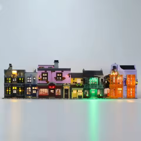 LED lighting kit building 75978 Compatibility 70071 Diagon Alley (Only The Light)