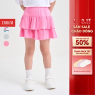CANIFA girls' two-layer flared skirt pants 1BS25S004