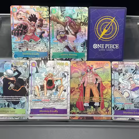 Anime Proxy OPCG Collection Card EB02-061 Monkey D. Luffy English Manga Art 25Th OP09-118 Gol D. Rog