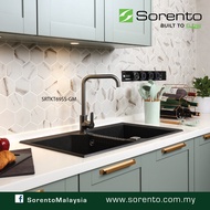 Sorento Stainless Steel 304 Material Pillar Mounted Kitchen Cold Tap/Flexible Faucet Sink SRTKT69SS-GM