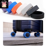 BLorganise 4/8PCS luggage wheel replacement rubber Trunk Wheels Protection Cover
