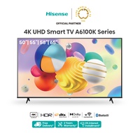 [FREE Installation] Hisense 50/55/58/65 inch 4K Smart UHD TV / Television - A6100K