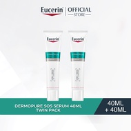 Eucerin Dermopure Clinical SOS Serum 40ml x 2 Twin Pack | Acne Moisturizer | Acne Serum | Acne Spot 
