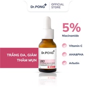 Skin Whitening Serum, fading dark spots and acne Dr.PONG 28D Whitening Drone 16ml (pink)