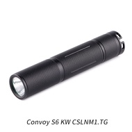 Convoy S6 black KW CSLNM1.TG SFT40 18650 Flashlight,torch,lantern