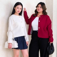 EGALE.ID - Diana Tweed Blazer | Petite Mid Jumbo Plus SizeBIG