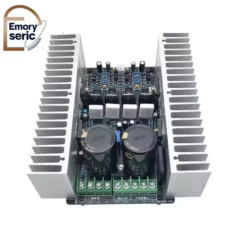 Assembled DIY High-Power Class AB Amplifier Board with Original Toshiba 2SA1943 & 2SC5200 Matched Pa