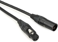 Hosa Edge CMK-025AU Neutrik XLR3F to XLR3M Microphone Cable, 25 Feet