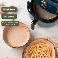 100PCS air fryer special paper disposable paper air fryer lined baking paper oil-proof parchment pap