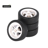 4Pcs 33mm RC Drift Tire Wheel Hard Tyre for LDRC AE86 A86 A86P LD1801 1/18 RC Car Upgrade Accessorie