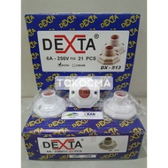 / Fitting / Ceiling Fitting E27 Ceiling Lamp Housing 8-sided Dexta DX-513 SNI