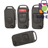BAIHEE Remote Key , 1/2/3/4 Buttons Folding Car Key Cover, Flip HU39 HU64 Fob  Shell for  Benz B200 