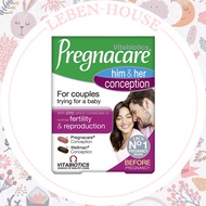 Vitabiotics Pregnacare Him & Her | Before Conception