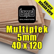 Triplek / Multiplek 5mm ( 40x120 )cm