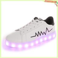 AIME Men/Women students ghost dance luminous shoes USB rechargeable led light sneaker Women's Shoes