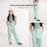 Jisoo Girls' Cargo Pants I Amigo Girls' Cotton Culottes PDL Pants
