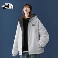 2020/The north face 雙面穿羔毛 加厚棉衣精選面料 面層小顆粒羔毛面料 底層高緊密織物Gore-tex防紫外線透氣禦風  男女同款顏色：羔毛黑灰、羔毛白色尺碼：M、L、XL、2XL、3XL號碼 衣長 胸圍 肩寬 M 69 120 56 L 71 124 57XL 73 128 58