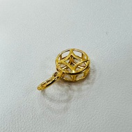 22k / 916 Gold Ancient Coin Pendant
