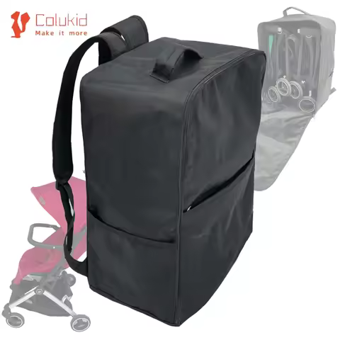 Baby Stroller Accessories Travel Bag Knapsack Buggy Storage Bag Compatible With Cybex Libelle, GB Po