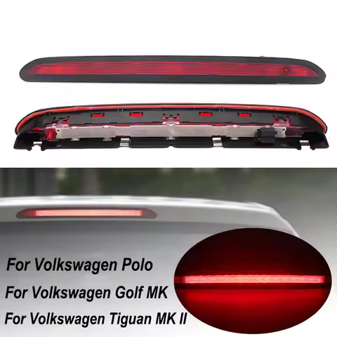 5K0945087B Car 12V 3rd Brake Light Bar LED Rear Stop Lamp for VW Volkswagen Polo/GTI MK V Hatchback 