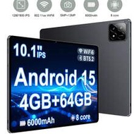 Qetupa Y1 แท็บเล็ต, Android 15 แท็บเล็ต 10.1 นิ้ว, โปรเซสเซอร์ T310 Octa-Core 2.0GHz, RAM 4GB + ROM 