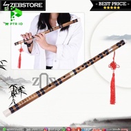 PTR Seruling Suling Flute Bamboo Bambu Dizi Tradisional China Set