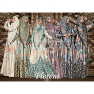 ORIGINAL Gamis Syari FLORENT FELAMA Set by Nha Miranda - Dress murah