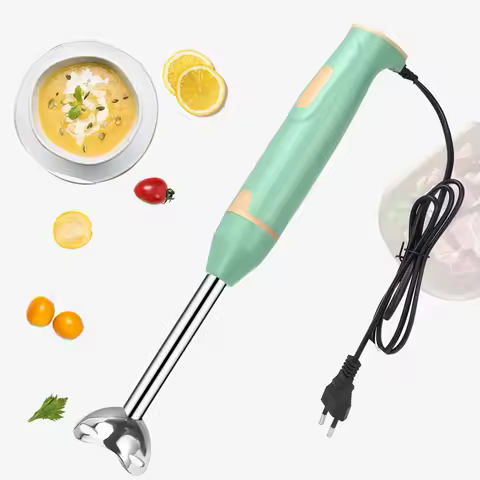 Immersion Hand Stick Blender Electric Food Vegetable Grinder Handheld Stick Mixer for Smoothies Sauc