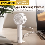 Portable Handheld Cooling Fan USB Rechargeable ESSAGER Small Fan Mini Desk