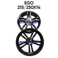 Ego,Ego S, Ego's FI SPORT RIM SCOOTER EGO EGO S EGO FUEL INJECTION #Sport Rim#size lebar#215/250*14