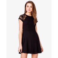 4vr Twenty One Lace Back Dress Medium