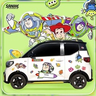 Buzz Lightyear Car Sticker, WULING Mini Toy Story Cartoon Decoration Accessories