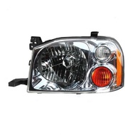 Nissan bigm D22 Headlights Frontier Frog Eyes Clear Lenses Orange Corner